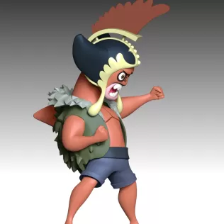 Daruma - One Piece - Model thumbnail 7