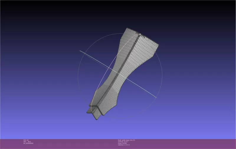 Goblin Slayer Shin Armor - Model preview 1