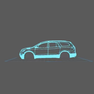 Buick - Enclave 2008 Wall Art