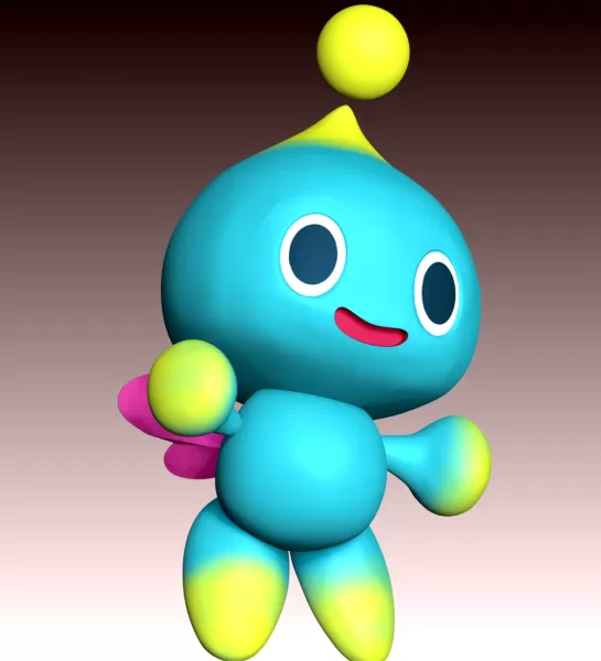 Chao - Sonic the Hedgehog - Model preview 7
