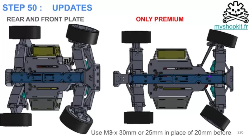 V6 JLB X HSP TRUGGY 1:8 4WS 4WD (4 WHEEL STEERING) - Model preview 11