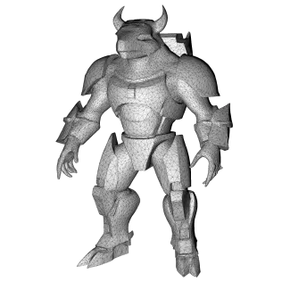 Golden Beast Guardians – Gilded Horned Character Pack (10 Models - Model thumbnail 13