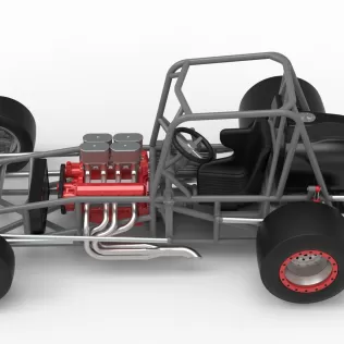 Vintage Pavement Silver Crown Car Base Scale 1:25 - Model thumbnail 10