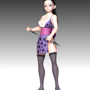 Hinatsuru - Demon Slayer: Kimetsu no Yaiba - Model thumbnail 4