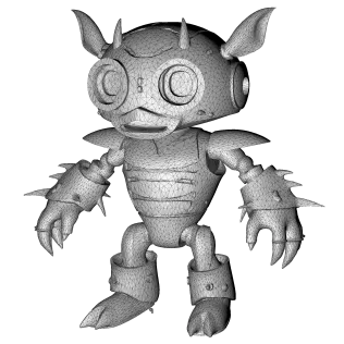 Fantasy Toy Character Collection Kitbash High-Poly 3D Model Set - Model thumbnail 3