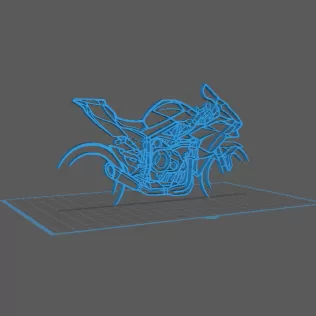 Kawasaki - Ninja H2R Wall Art