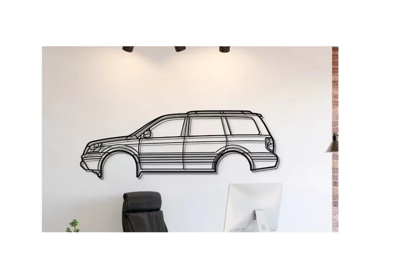 Honda - Pilot 2003 Wall Art - Model preview 1