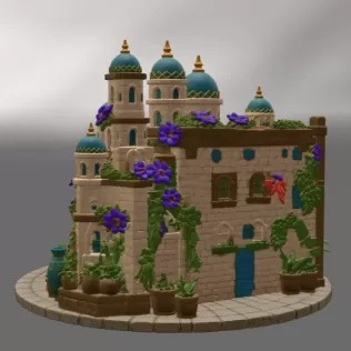 Sultan's Spice & Potion Bazaar STL File for 3D Print - Model thumbnail 7