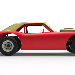 Vintage Semi-Late Model Stock Car Scale 1:25 - Model thumbnail 22