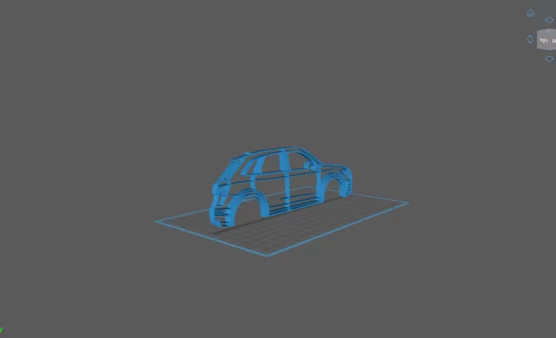 Audi - SQ5 2018 Wall Art - Model preview 2