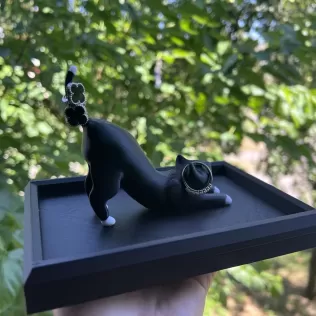 Cat Jewelry Holder - Model thumbnail 3