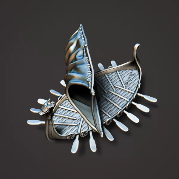 Viking Drakkar #RoZ - Model preview 4