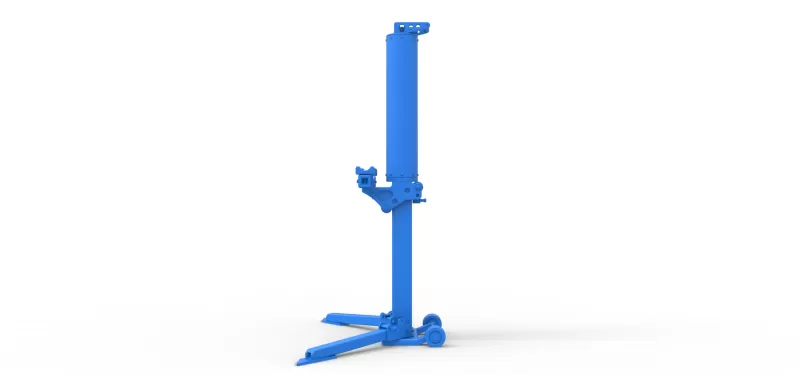 Bumper Jack for race car Scale 1:25 - Model preview 6