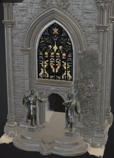 Ruine einer kirche - Model preview 1