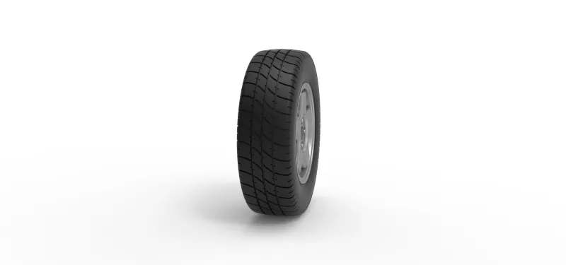 Front wheel of BriSCA Formula 2 Stock Car Scale 1:25 - Model preview 3