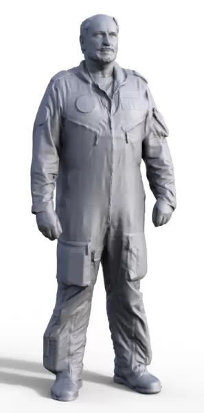Figure for ship model pilot - Model preview 1