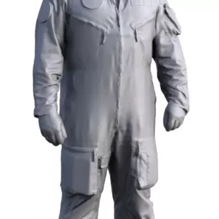 Figure for ship model pilot