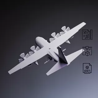 AC-130 Gunship #RoZ - Model thumbnail 4