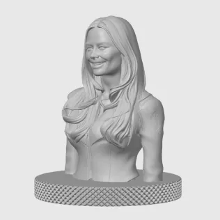 Margot Robbie 3D Bust Print - Model thumbnail 4