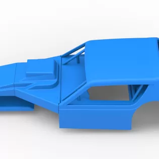 Shell of Vintage Asphalt Modified stock car V8 Scale 1:25 - Model thumbnail 7