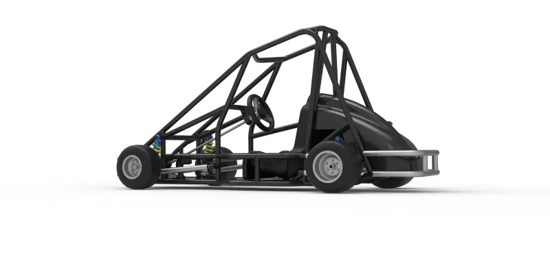 Quarter Midget Base Scale 1:16 - Model preview 13