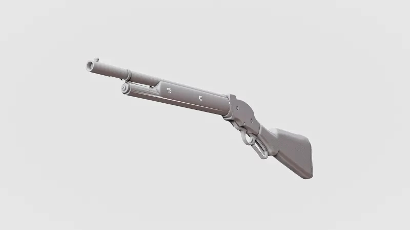 Shotgun 1887 #RoZ - Model preview 7