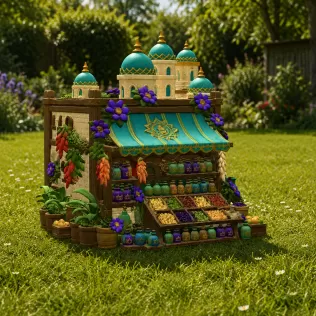 Sultan's Spice & Potion Bazaar STL File for 3D Print - Model thumbnail 3