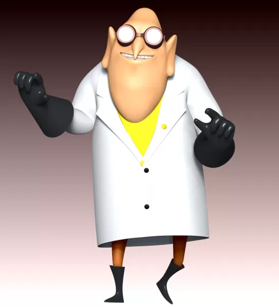 Dr. Nefario - Despicable Me - Model preview 3