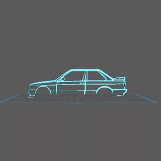 BMW - E30 M3 Wall Art