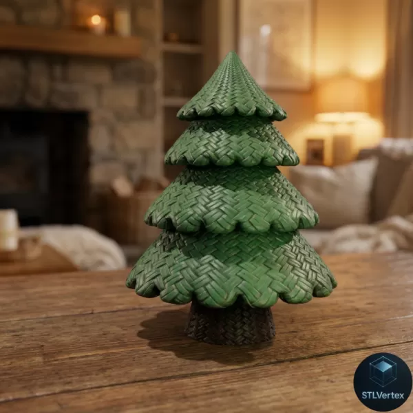 Woven Pine Tree - Model preview 1