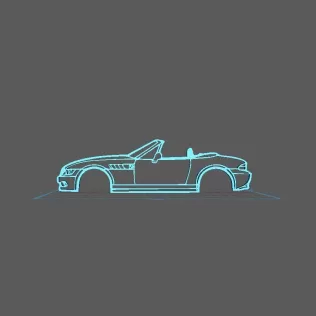 BMW - Z3 1996 Wall Art