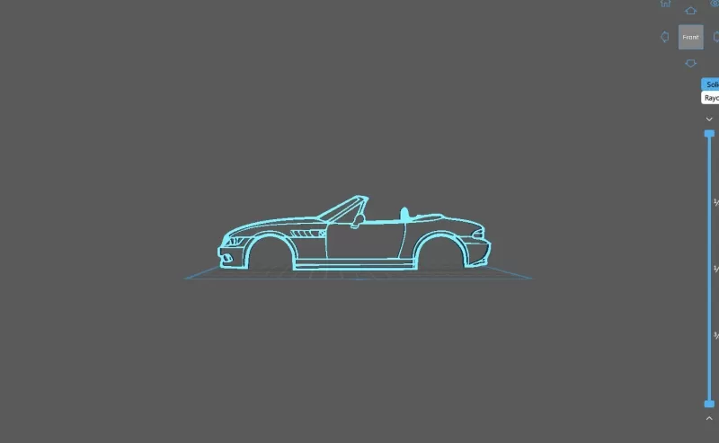 BMW - Z3 1996 Wall Art - Model preview 1