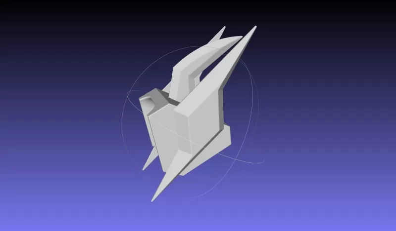 Shield Hero Curse Armor Shoulder - Model preview 1