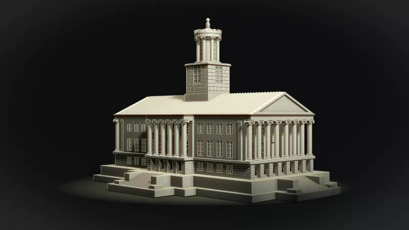 Tennessee State Capitol #RoZ - Model preview 8