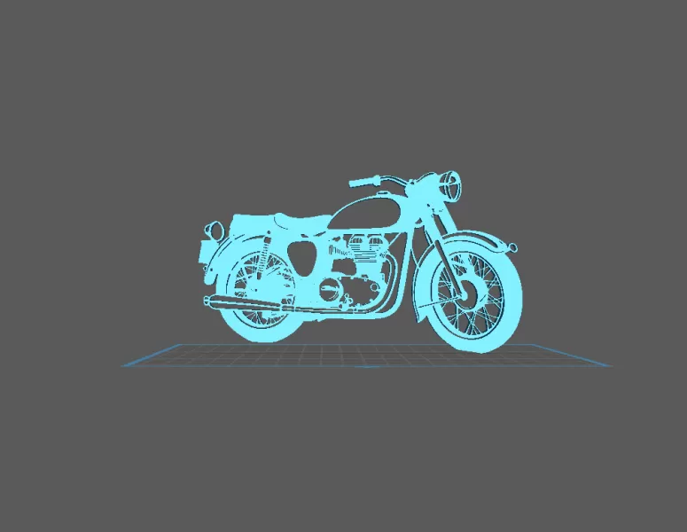 BSA - Lightning Wall Art - Model preview 2