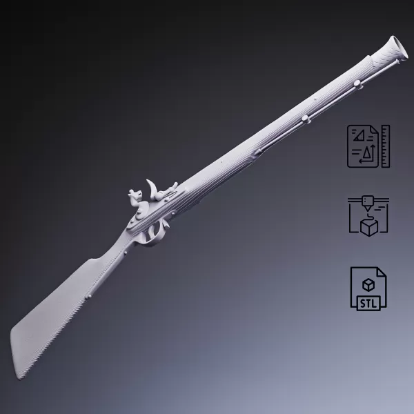 Flintlock Blunderbuss #RoZ - Model preview 1