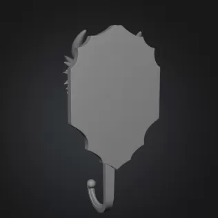 Dragon Wall Hook – STL File for 3D Printing - Model thumbnail 10