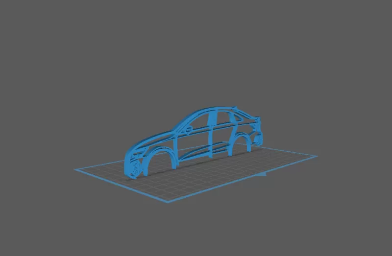 Audi - RS3 Berline Wall Art - Model preview 2