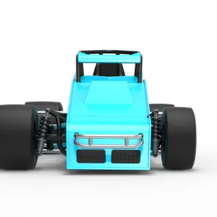 Pavement Sprint car Version 2 Scale 1:25 - Model thumbnail 7