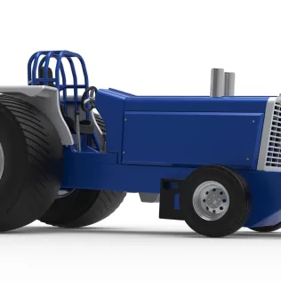 Pro Stock Pulling Tractor Version 5 Scale 1:25 - Model thumbnail 22