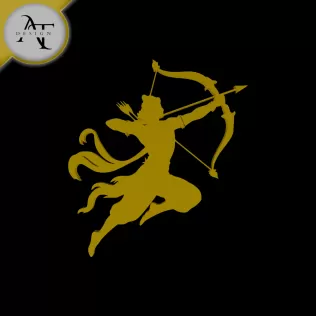 Archer - Silhouette - 2D Wall Art Decor