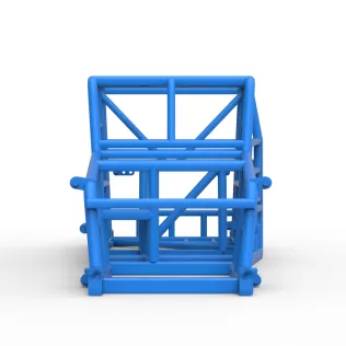 Frame of Dwarf car Scale 1:25 - Model thumbnail 5