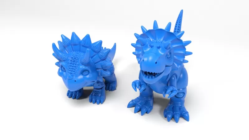 Toy dinosaurs - Model preview 4