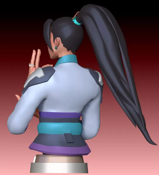 Sage Bust FanArt - Model preview 7