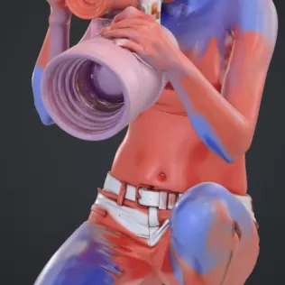 Frau mit kamera - Model thumbnail 5
