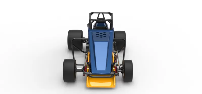 Vintage Pavement Silver Crown Car Scale 1:25 - Model preview 8