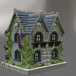 Cursed Watcher Manor STL File for 3D Print - Model thumbnail 6