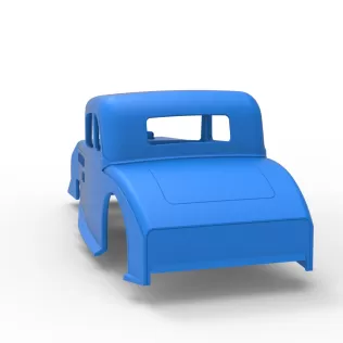 Shell of Canadian vintage modified stock car Scale 1:25 - Model thumbnail 11