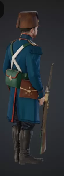 Soldatnpreussen 18 jahrhundert - Model preview 3