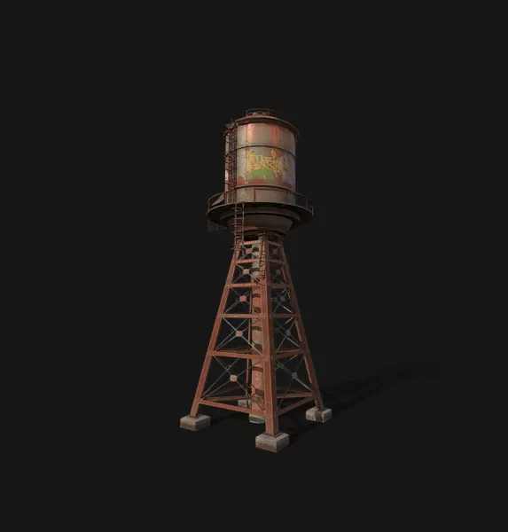 Water Tower - Model preview 1